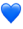 coeur bleu