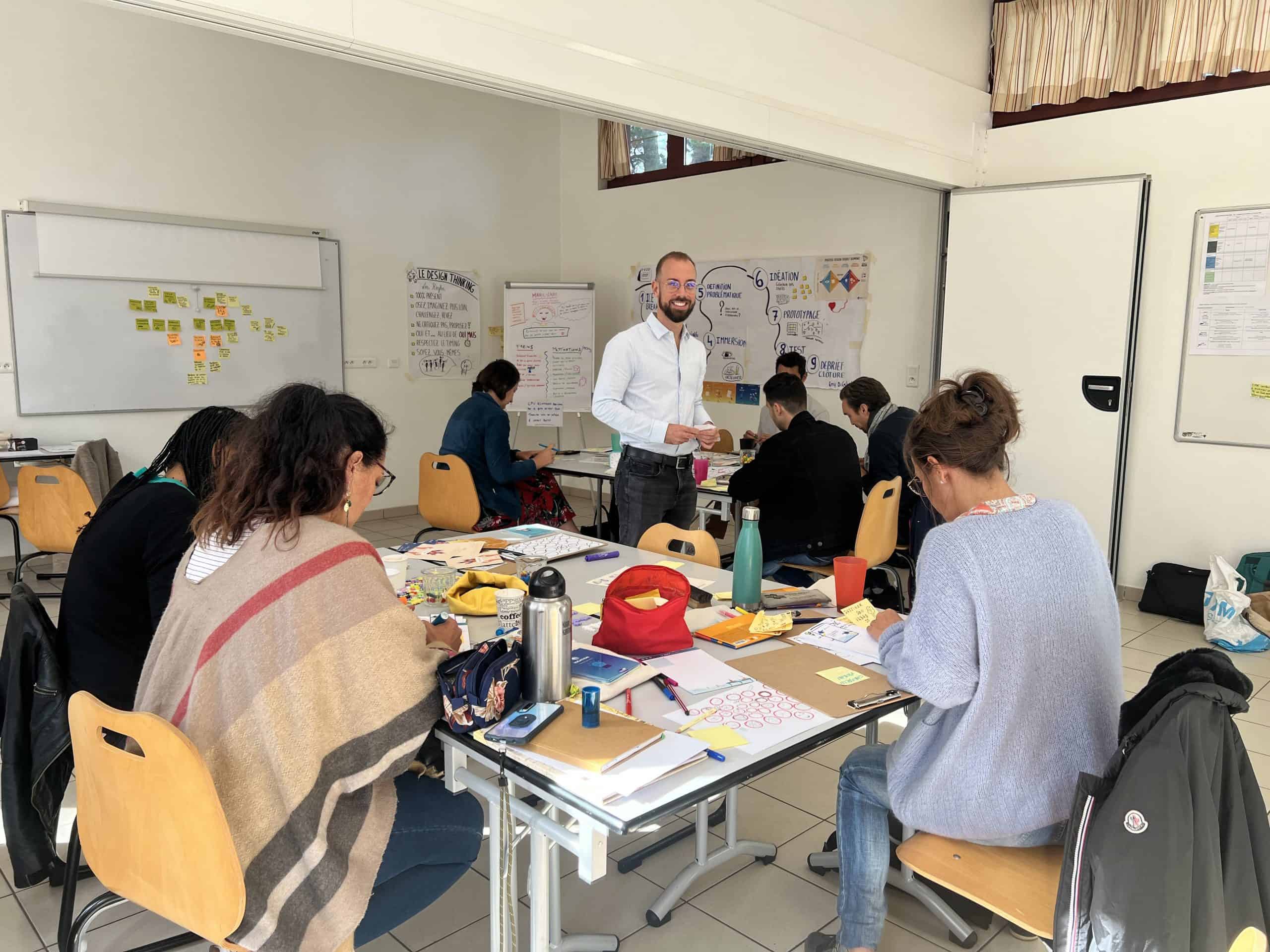 Formation certifiante Mener un projet de transformation et d’innovation par Design Thinking