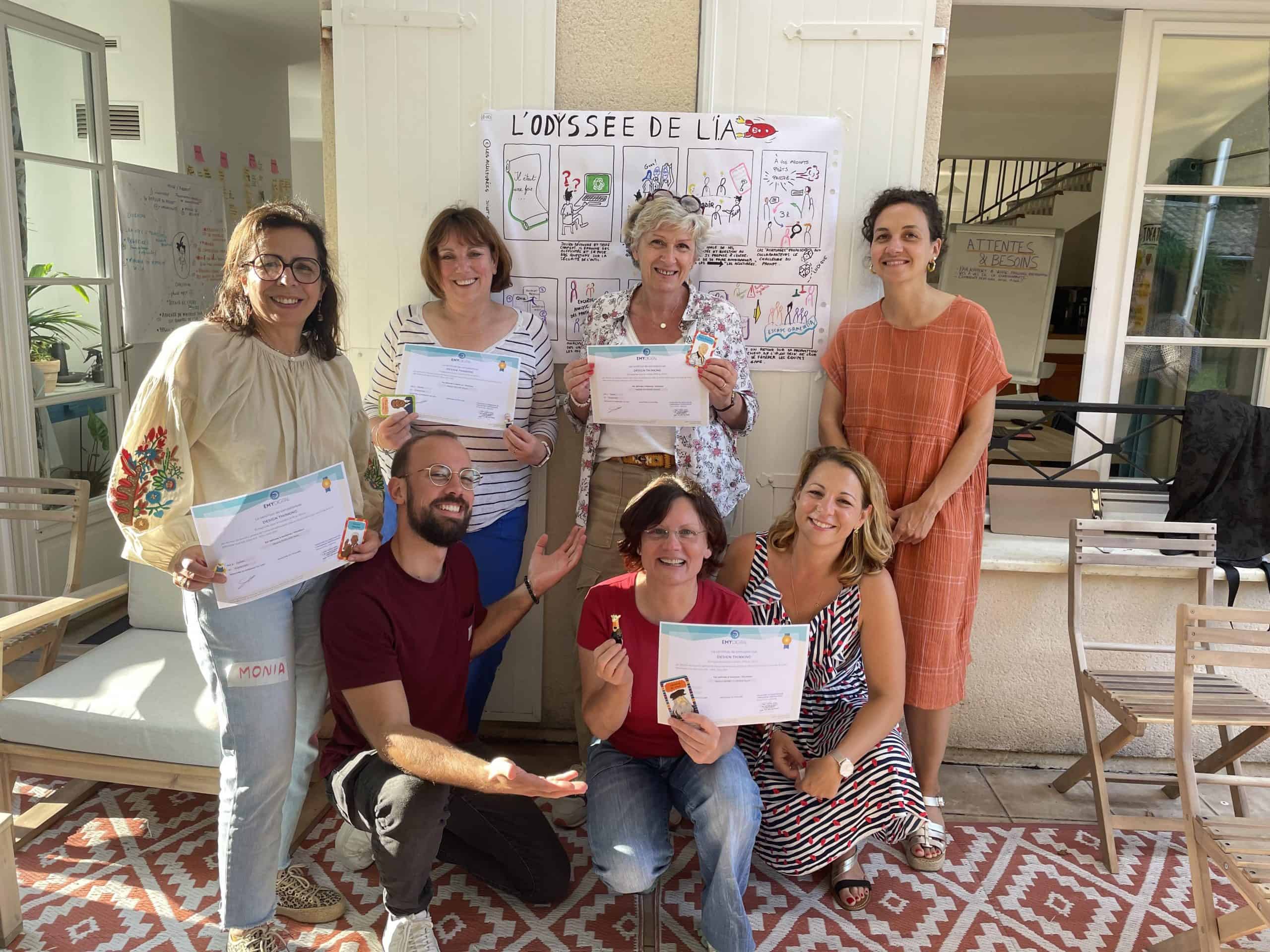 Formation certifiante Mener un projet de transformation et d’innovation par Design Thinking