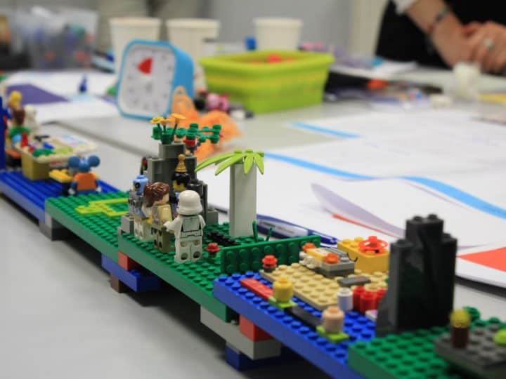 Prototypage d'un service avec des Lego