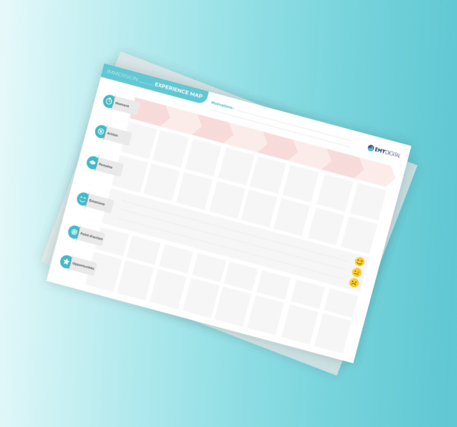 Télécharger notre Ebook Template Experience Map      