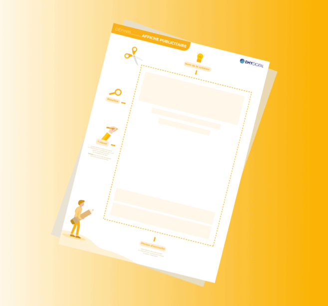 Télécharger notre Ebook Template Affiche publicitaire      