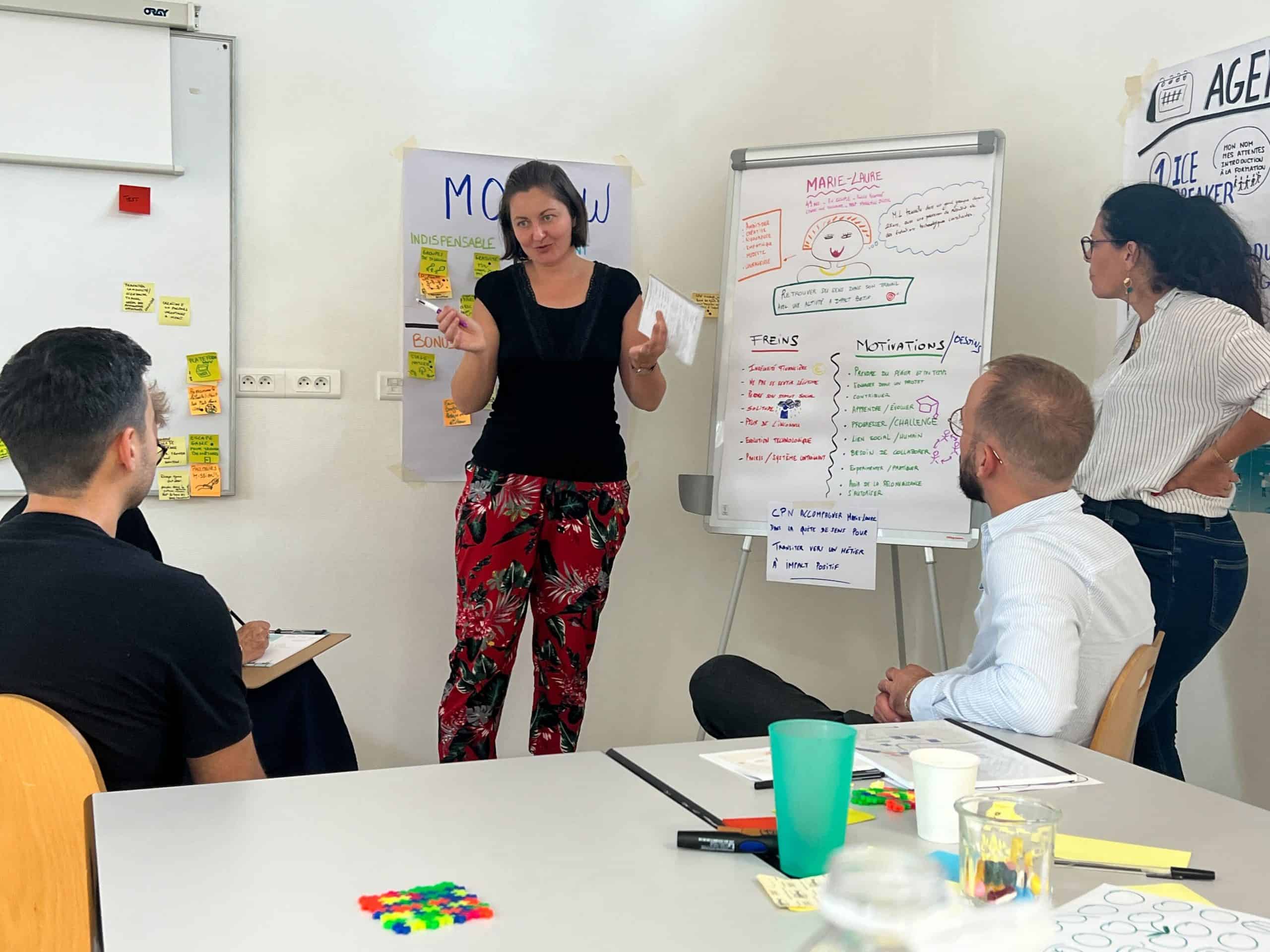 Formation Concevoir et faciliter des ateliers Design Thinking