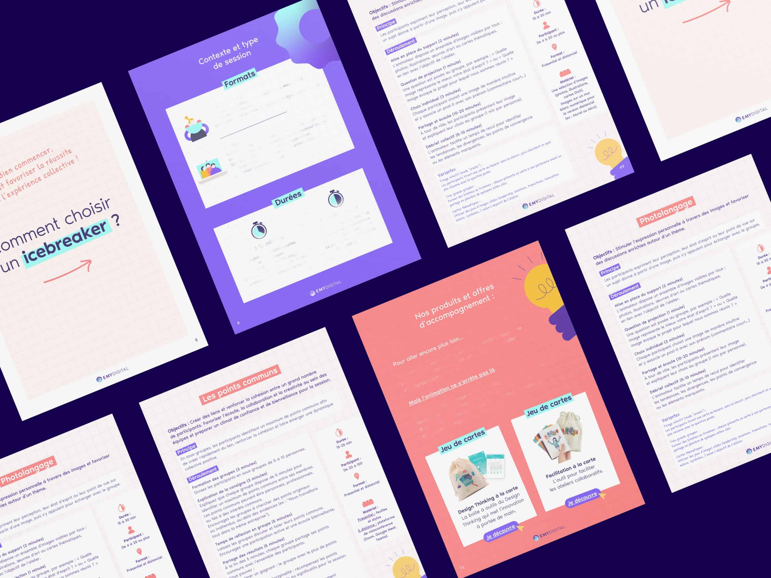 pack templates, ebooks